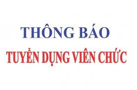 THÔNG BÁO Tuyển dụng viên chức năm 2023 vào làm việc tại Trung tâm Thông tin,  Hợp tác quốc tế và Tư vấn phát triển đô thị